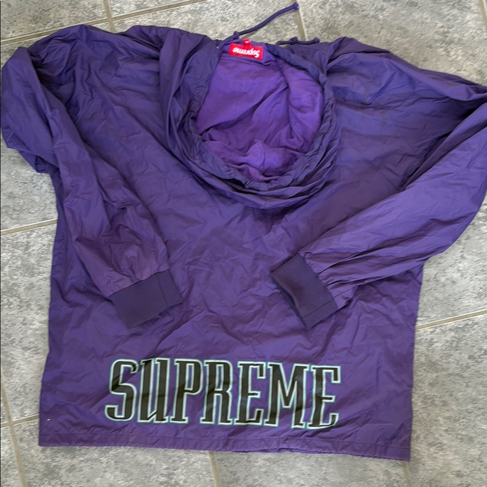 Supreme Purple Windbreaker